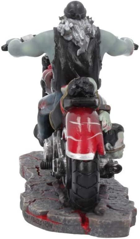 Artist Collections~ James Ryman Zombie Biker Figurine, Black, 8-Inch