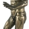 Magic  Collection~Greek God Poseidon Nude Bronzed Statue Neptune