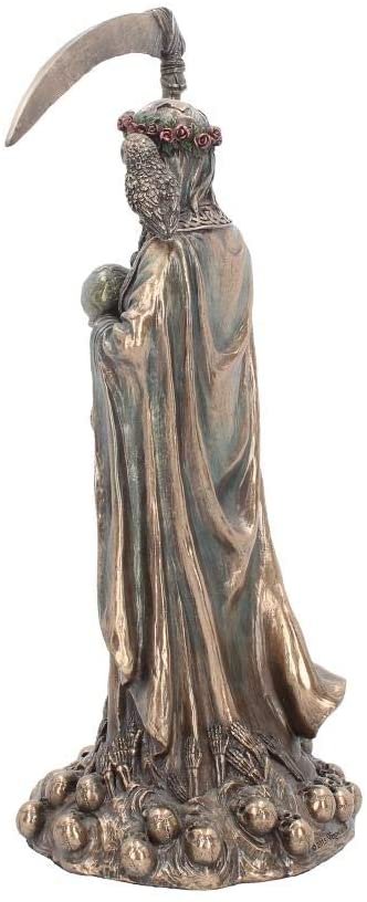 Magicun N.Giftware~Santa Muerte Figurine 38cm Bronze