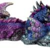 Fantasy Collection~ Hatchlings Mischief Set of 2 Dragon Figurines 8.5cm Multi-Coloured, Resin