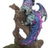 Fantasy Collection~ Wyrmlings Protector Dragon Figurine 10.5cm Blue, Resin, One Size