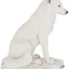 Animal Collection~ Ghost Wolf Figurine 24cm White