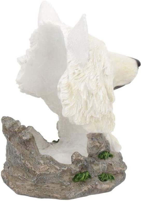 Animal Collection~ Snow Guide Wine Bottle Holder 23cm White