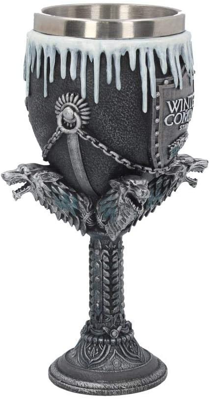 Magicun N.Giftware~GAME OF THRONES HOUSE STARK GOBLET 17.5CM