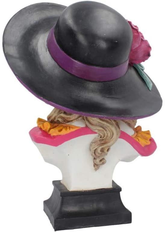 Dark Collection~Muertos Marigold 35cm Figurine, White, One Size