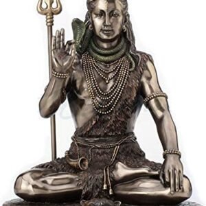 Magic  Collection~Lord Shiva in Meditation Pose Statue Sculpture - Hindu God and Destroyer of Evil