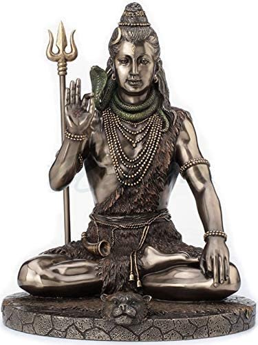 Magic  Collection~Lord Shiva in Meditation Pose Statue Sculpture - Hindu God and Destroyer of Evil