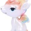 Fantasy Collection~ Horn Pegacorn Unicorn Bobble Head Figurine, White, 11cm