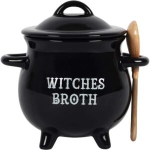 Spirit of Equinox Witches Broth Cauldron Soup Bowl