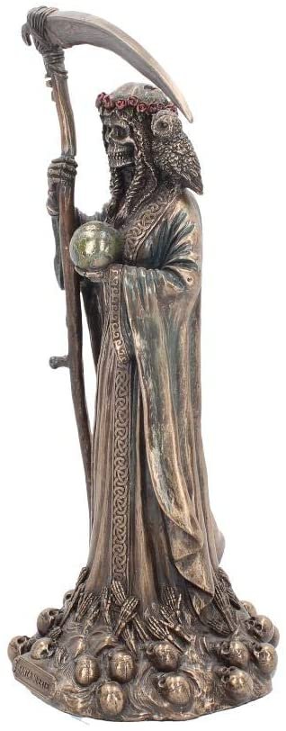 Magicun N.Giftware~Santa Muerte Figurine 38cm Bronze