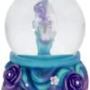 Fantasy Collection~ Pure Elegance Unicorn Snowglobe 13.5cm Purple, Resin, Glass, Water