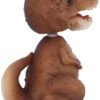 Animal Collection~ Bobosaurus Tyrannosaurus T-Rex Bobble Head Figurine, Polyresin, Brown, One Size