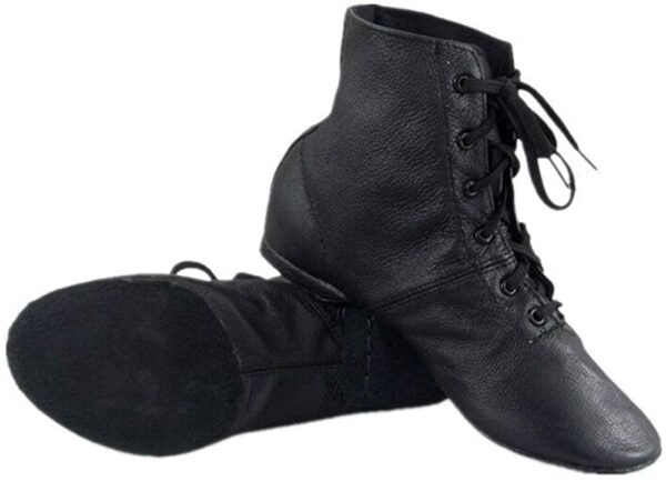 Witchcraft~Cheapdancing Men's Practice Dancing Shoes Soft Leather Flat Jazz Boots