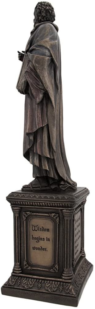 Magic  Collection~Bronze Finish Socrates Statue Philosophy