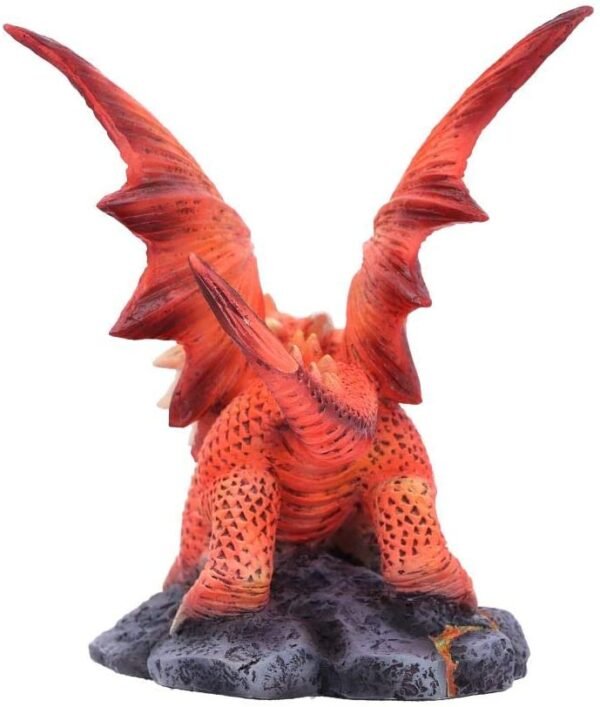 Artist Collections~ Anne Stokes Age Small Fire Dragon Figurine, Red, One Size