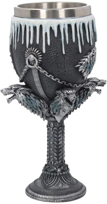 Magicun N.Giftware~GAME OF THRONES HOUSE STARK GOBLET 17.5CM