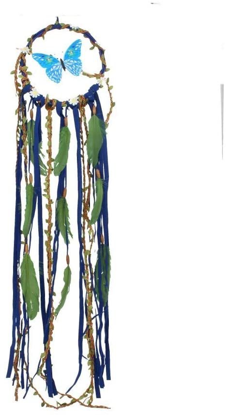 Light Collection~Blue Butterfly Dream Dreamcatcher 20cm Blue