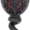 Magicun N.Giftware~Baphomet Head Sabbatic Goat & Pentagram Wine Goblet 16cm