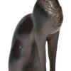 Discoveries Egyptian Imports Bastet Cat Goddess Statue - Black - 5.5" Tall - Made in Egypt