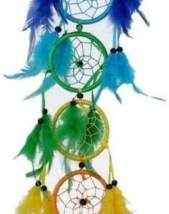 Light Collection~Colours of your Dreams Dreamcatcher 12cm Purple, Plastic and Flocking, 8cm