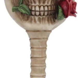 Magicun N.Giftware~Rose from the Dead Goblet Goblet 21cm Ivory