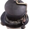 Steampunk Collection~Steampunk Breathe Easy Venetian Mask Skull Ornament, Silver, 19.5cm