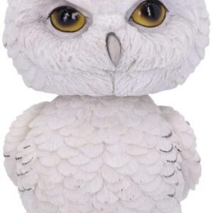 Magicun N.Giftware~Bobhoot Snowy Owl Bobble Head Figurine, us:one Size, White