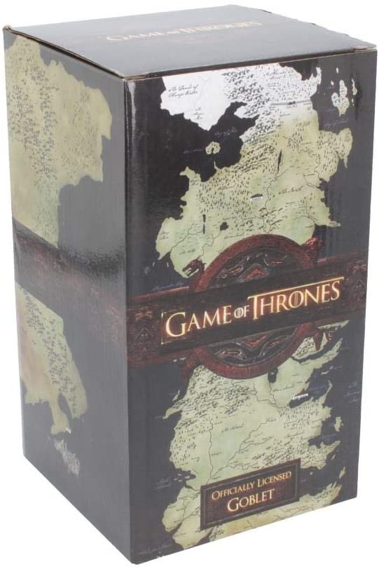 Magicun N.Giftware~GAME OF THRONES HOUSE STARK GOBLET 17.5CM