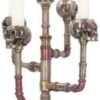 Magicun N.Giftware~Cranial Candelabra 40.5cm Candle Holder, us:one Size, Bronze