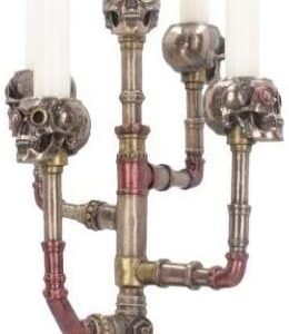 Magicun N.Giftware~Cranial Candelabra 40.5cm Candle Holder, us:one Size, Bronze