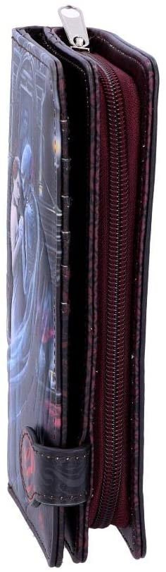 Artist Collections~ B4862P9 Forever Yours Embossed Purse Anne Stokes 18.5cm, Black