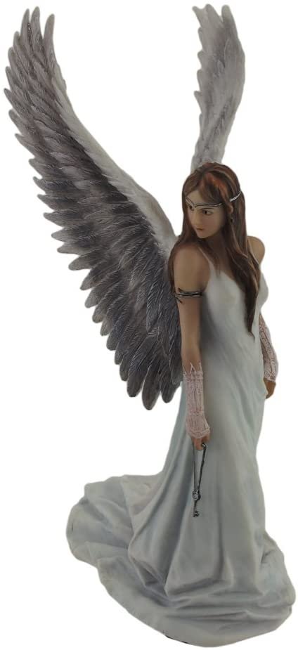 Magic  Collection~Anne Stokes `Spirit Guide` Angel Statue 9 1/2 in.