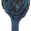 Fantasy Collection~ Draconic Grasp Goblet 17cm, Resin, Blue, One Size