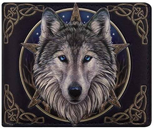 Artist Collections~ Wild One Lisa Parker Wallet 10cm Black, PU, Size