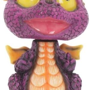 Fantasy Collection~ Bobagon Dragon Bobblehead 10.5cm Red, Resin, One Size