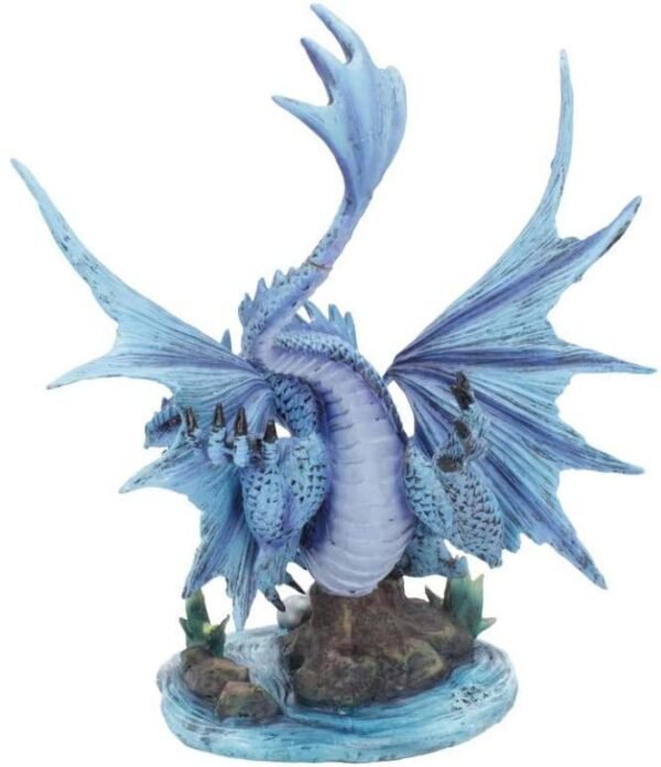 Artist Collections~ Adult Water Dragon Anne Stokes 31cm Figurine, Resin, Blue