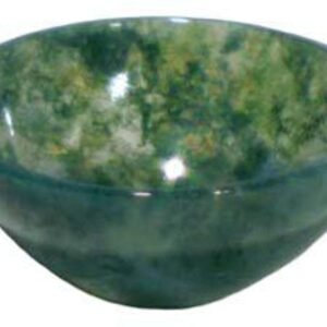 Witchcraft~Small Moss Agate Devotional Bowl