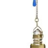Quartz Crystal Pendulum Healing Tool- 2.5" Buddha Maitreya the Christ Etheric Weaver® in Gold Filled Wire