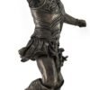 Magic  Collection~Thor, Norse God of Thunder, Wielding Hammer Sculptured Bronzed Statue
