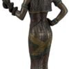 Magicun  Collection~Egyptian Goddess Hathor Holding a Cobra Statue
