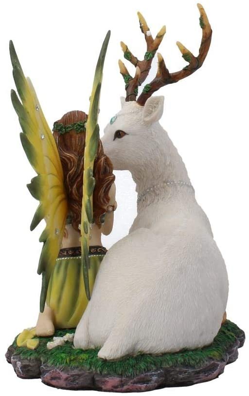 Fantasy Collection~ D4030K8 Adoration Figurine 23.5cm White, Resin, One Size