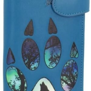 Animal Collection~ Footprints Purse 19cm Blue