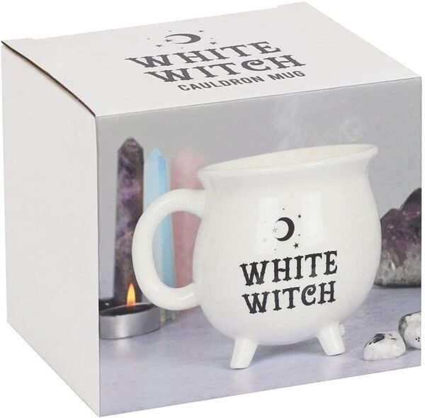 White Witch Cauldron Mug