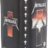 Band Merchandise~ B4685N9 Metallica Master of Puppets Embossed Purse, PU, Black, 18.5cm