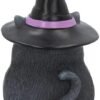 Animal Collection~ Lucky Black Cat Figurine 16cm, Resin, 12cm