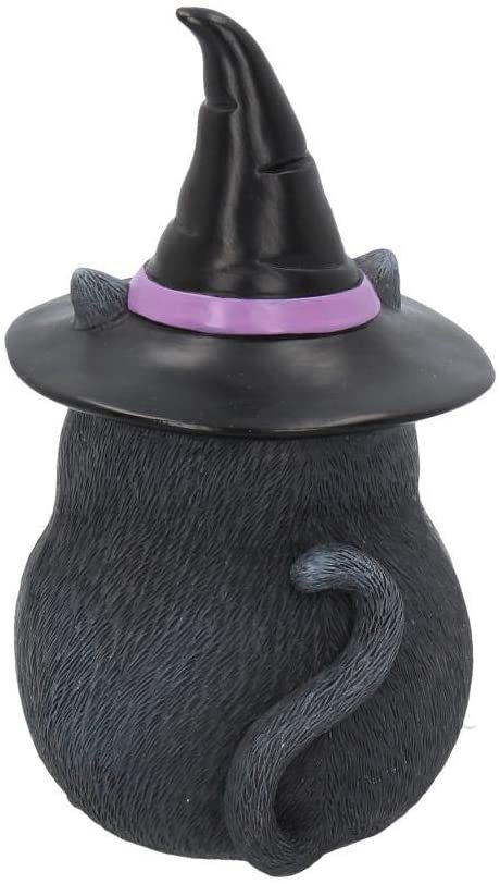 Animal Collection~ Lucky Black Cat Figurine 16cm, Resin, 12cm