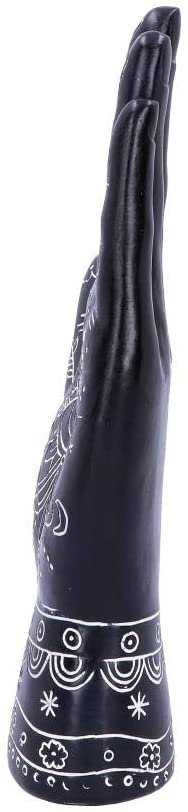 Light Collection~U4798P9 Hamsa Hand 22.5cm, Black, One Size
