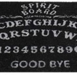 Wiccan Collection~Spirit Board Doormat 45 x 75cm Black, One Size