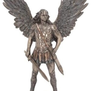 Light Collection~Saint Michael Figurine 27.5cm Bronze, Resin, One Size