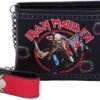 Band Merchandise~ Officially Licensed Iron Maiden Eddie Trooper Wallet, PU, Black, 11cm